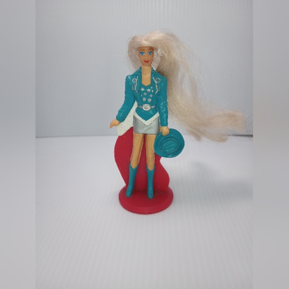 1992 Barbie Western Stampin'. Mattel. McDonalds. Vintage